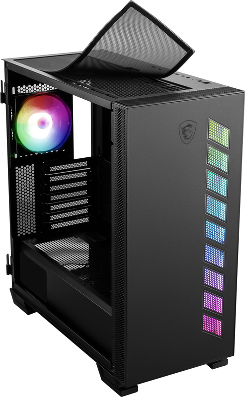 MSI - Caixa E-ATX MSI MAG VAMPIRIC 300R ARGB Vidro Temperado Preta