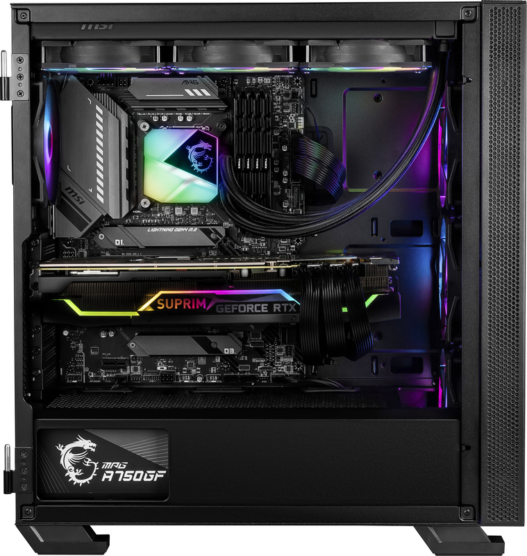 MSI - Caixa E-ATX MSI MAG VAMPIRIC 300R ARGB Vidro Temperado Preta
