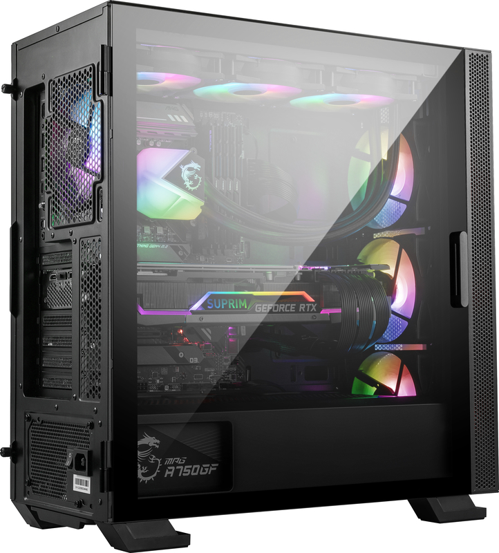 MSI - Caixa E-ATX MSI MAG VAMPIRIC 300R ARGB Vidro Temperado Preta