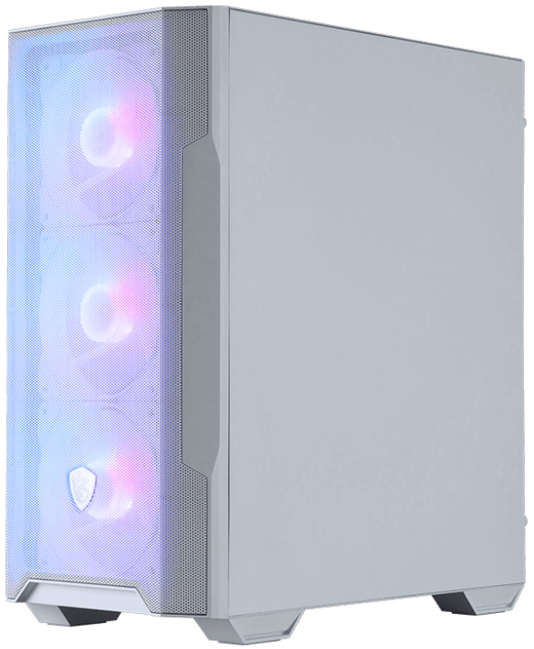 Caixa Micro-ATX MSI MAG Forge M100R RGB Branca