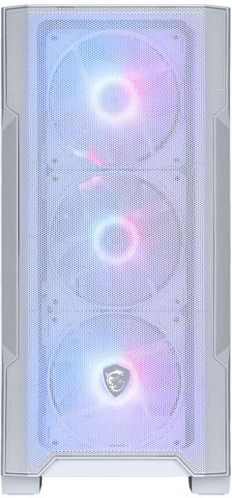 MSI - Caixa Micro-ATX MSI MAG Forge M100R RGB Branca