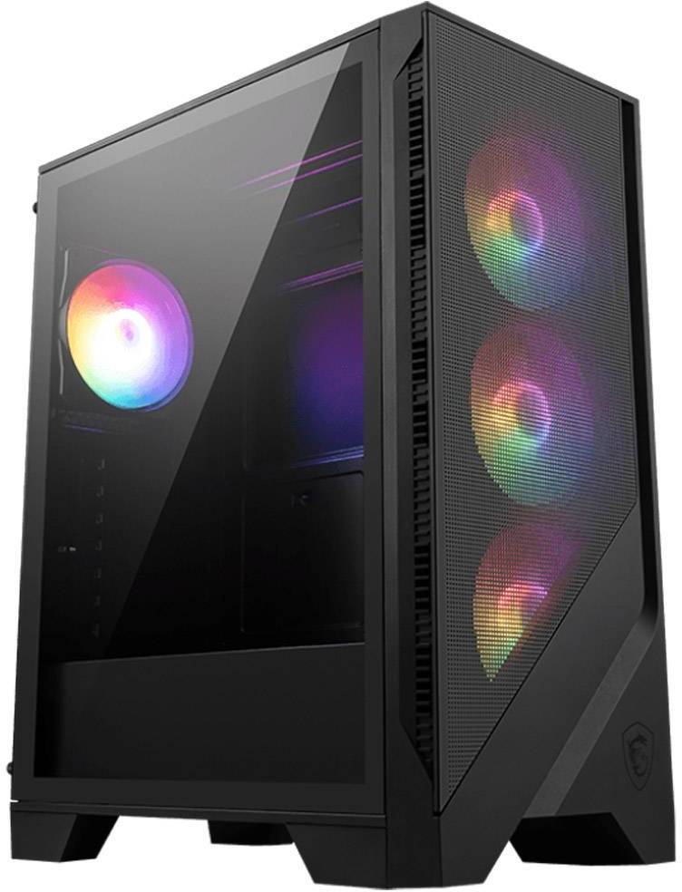 MSI - Caixa ATX MSI MAG FORGE 121A AIRFLOW Vidro Temperado Preta