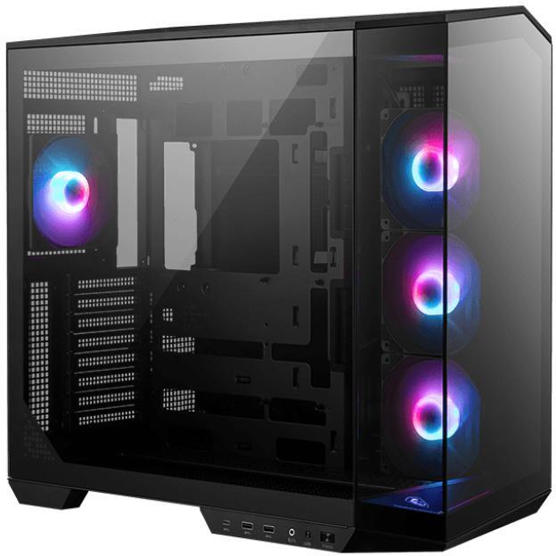 Caixa ATX MSI MAG PANO 100R PZ ARGB Vidro Temperado Preta