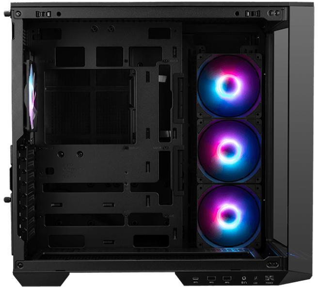 MSI - Caixa ATX MSI MAG PANO 100R PZ ARGB Vidro Temperado Preta