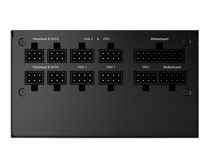 MSI - ** B Grade ** Fonte Modular MSI MPG A650GF 650W 80+ Gold