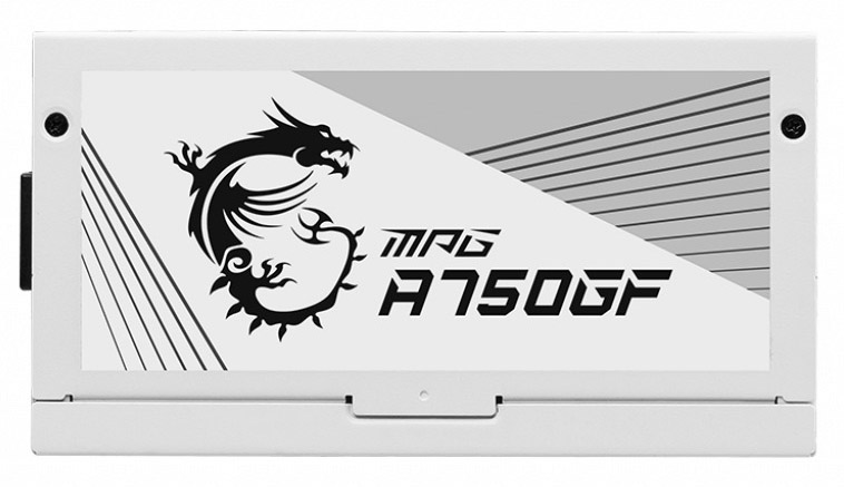 MSI - Fonte Modular MSI MPG A750GF 750W 80+ Gold Branca