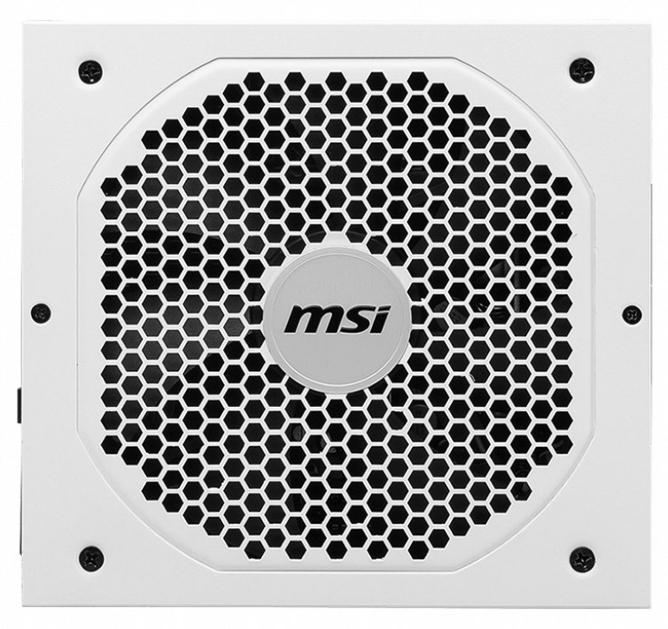 MSI - Fonte Modular MSI MPG A750GF 750W 80+ Gold Branca