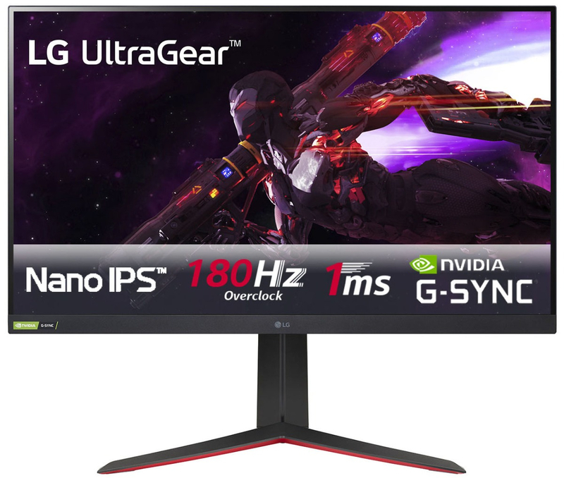 LG - ** B Grade ** Monitor Gaming LG UltraGear 32" 32GP850-B Nano IPS QHD 165Hz FreeSync/G-Sync