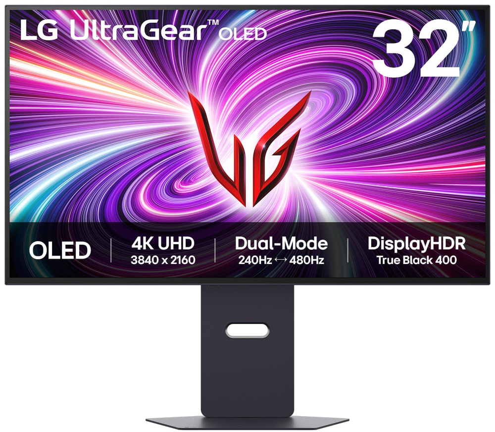 Monitor Gaming LG UltraGear 32" 32GS95UE-B OLED UHD 240Hz 0.03ms FreeSync Premium Pro / G-Sync Compatible