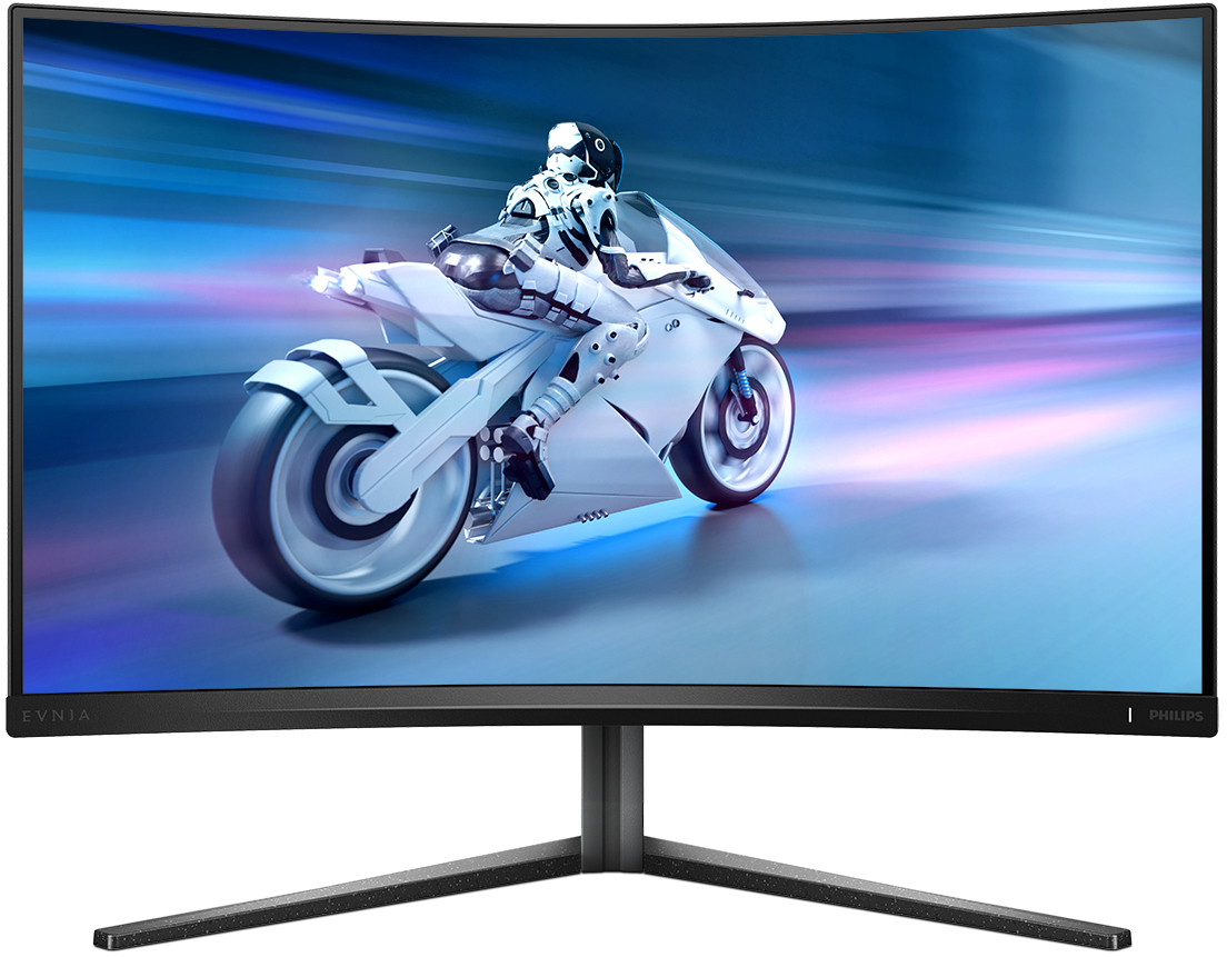 Monitor Curvo Gaming Philips EVNIA 32" 32M2C5500W VA QHD 240Hz 0.5ms FreeSync Premium Pro HDR400 c/Ajuste Alt.