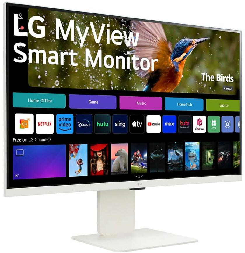 LG - Smart Monitor LG 32" 32SR83U-W IPS 4K 60Hz USB-C (65W)