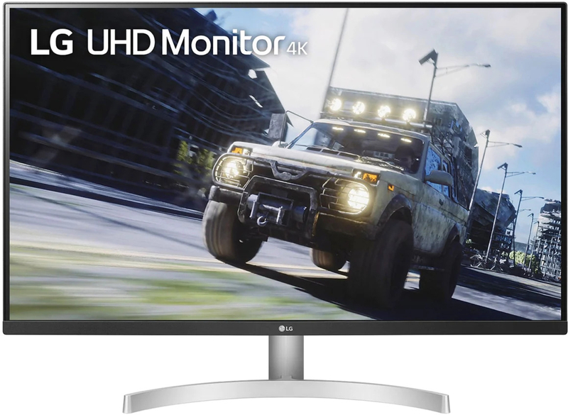 Monitor LG 31.5" 32UN500-W VA 4K UHD 60Hz FreeSync HDR10
