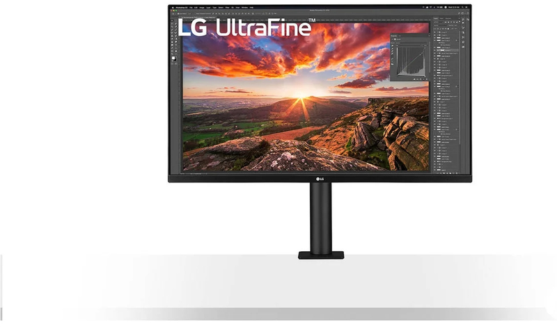 LG - Monitor LG UltraFine ERGO 32" 32UN880-B IPS 4K 60Hz FreeSync HDR10