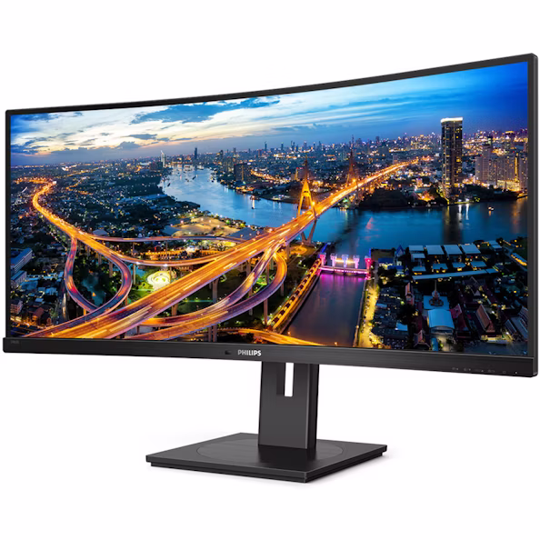 - ** B Grade ** Monitor Curvo Philips B-Line 34" 346B1C VA UWQHD 100Hz USB-C (90W)