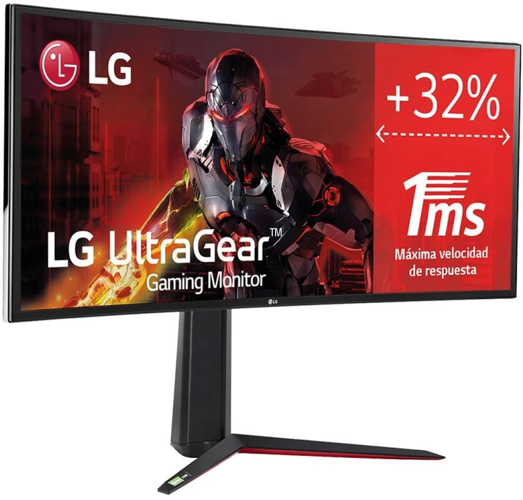 LG - ** B Grade ** Monitor Curvo Gaming LG UltraGear 34" 34GN850P-B Nano IPS UWQHD 160Hz 1ms FreeSync Premium / G-SYNC Compatible