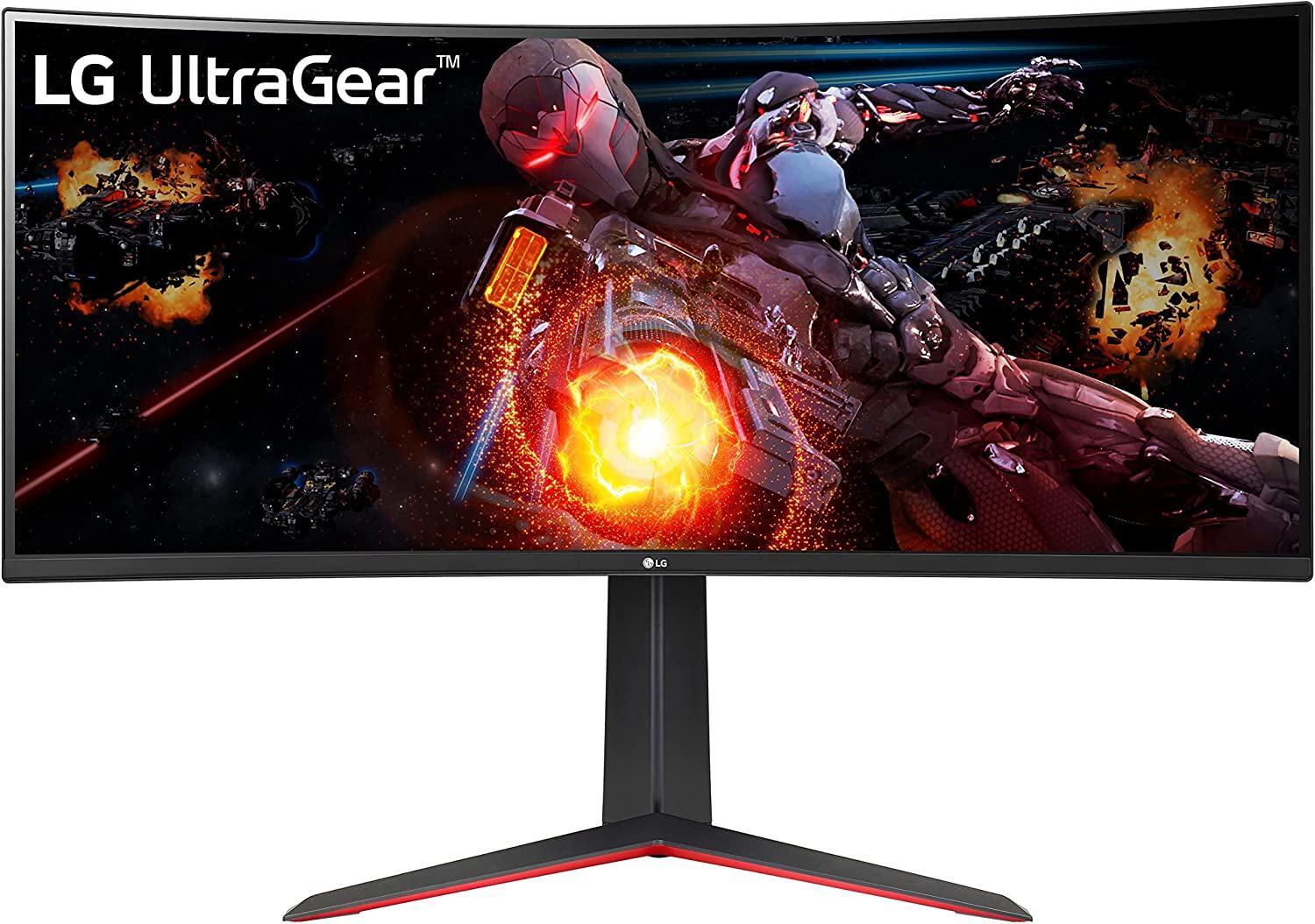 LG - ** B Grade ** Monitor Curvo Gaming LG UltraGear 34" 34GP63AP-B VA UWQHD 160Hz 1ms FreeSync Premium