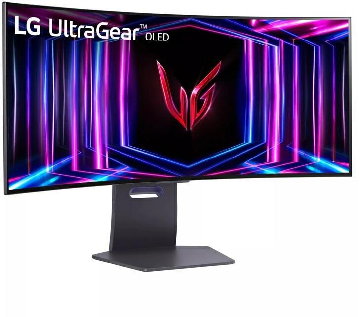 LG - ** B Grade ** Monitor Gaming LG UltraGear 34" 34GS95QE-B OLED WQHD 240Hz 0.03ms FreeSync Premium Pro / G-Sync Compatible