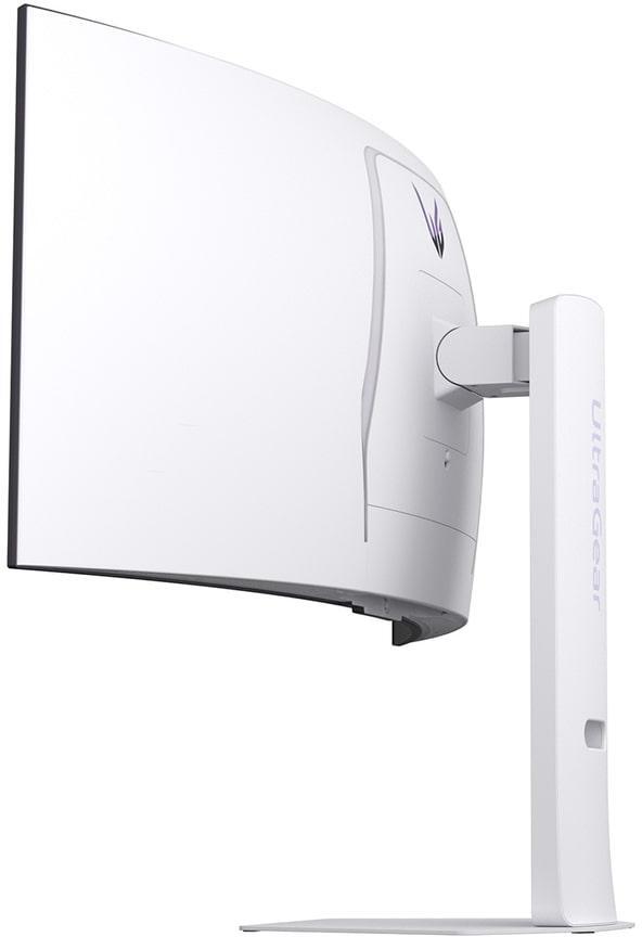LG - Monitor Curvo Gaming LG UltrGear 34" 34GX90SA OLED WQHD 240Hz 0.03ms G-Sync Compatible Smart webOS Branco