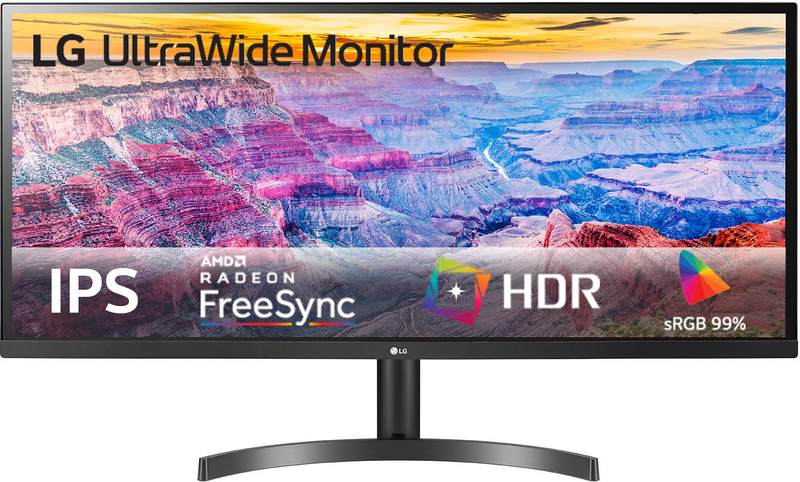 LG - Monitor LG UltraWide 34" 34WL500-B LED FHD IPS 75Hz FreeSync HDR10