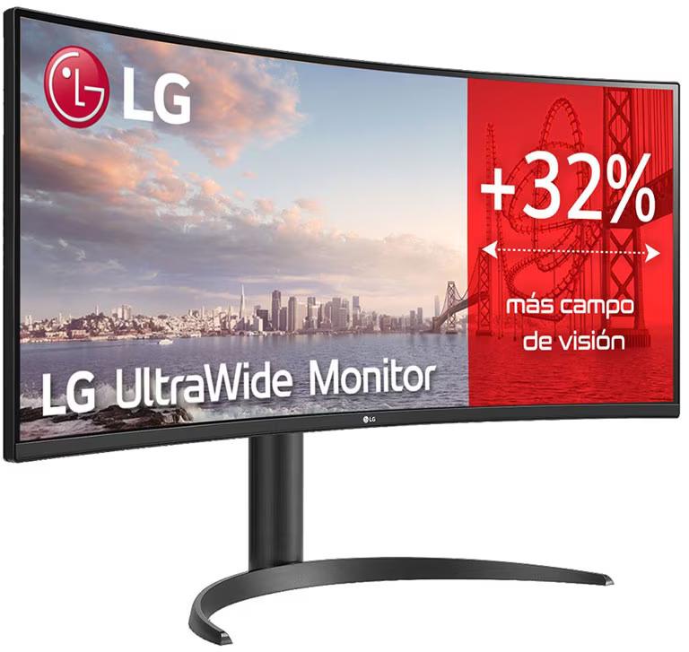 LG - ** B Grade ** Monitor Curvo LG UltraWide 34" 34WP75CP-B VA UWQHD 160Hz 1ms FreeSync Premium