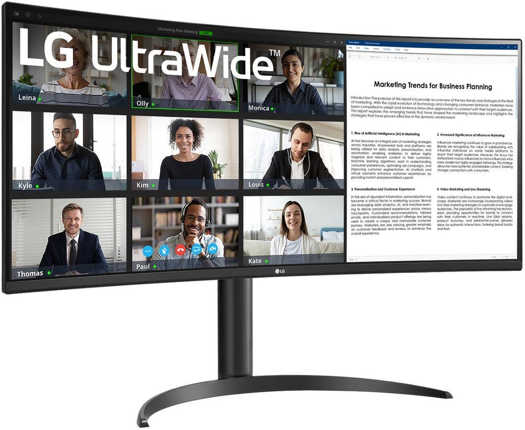 LG - Monitor Curvo LG UltraWide 34" 34WR50QK-B VA UWQHD 100Hz 5ms sRGB99%