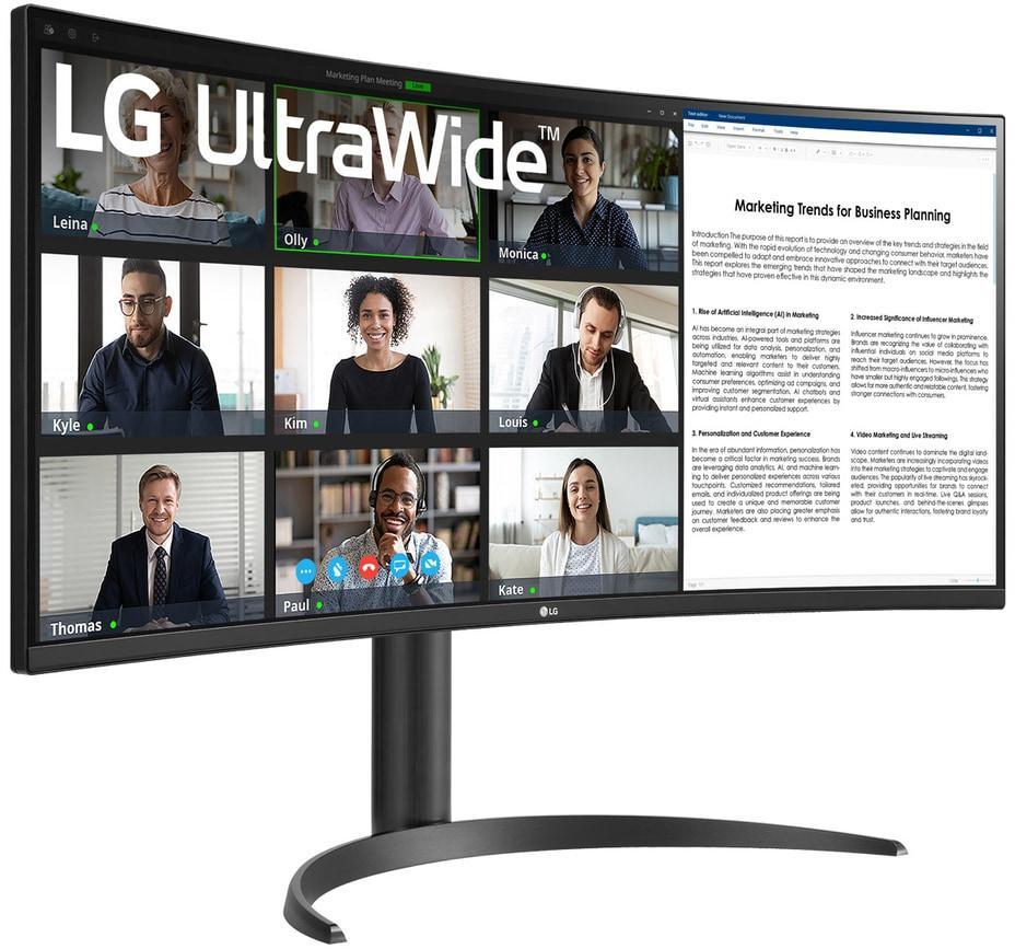 LG - Monitor Curvo LG UltraWide 34" 34WR50QK-B VA UWQHD 100Hz 5ms sRGB99%