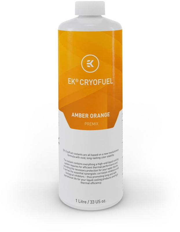 Líquido EKWB CryoFuel Premix Amber Orange 1000ml