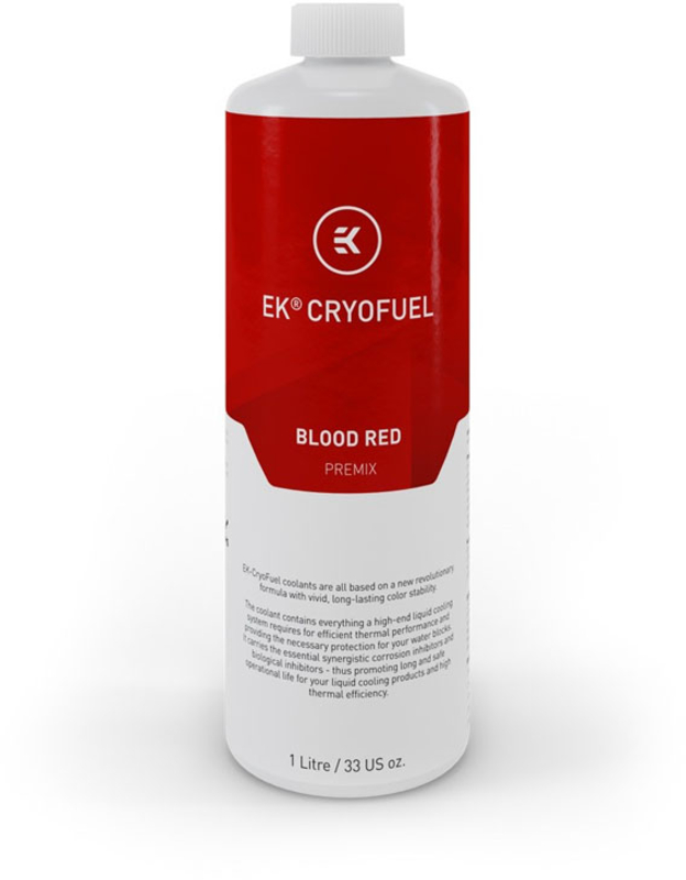 Líquido EKWB CryoFuel Premix Blood Red 1000ml