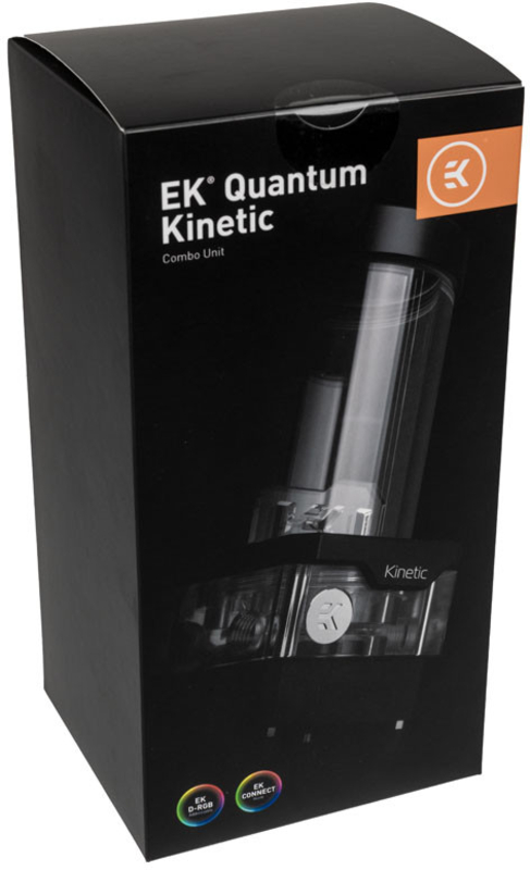 EKWB - Reservatório EKWB Quantum Kinetic TBE 160 DDC D-RGB Acetal