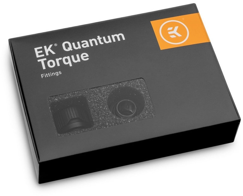 Conector EKWB Quantum Torque HDC 12mm Preto (Pack 6)