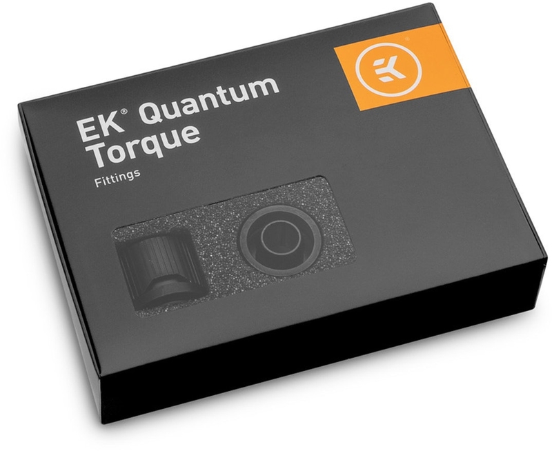 Conector EKWB Quantum Torque HDC 14mm Preto (Pack 6)
