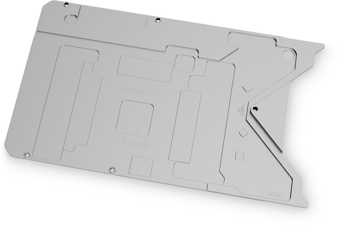 EKWB - Backplate VGA EKWB EK-Quantum Vector FE RTX 3090 - Prata