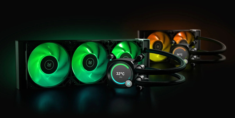EKWB - Water Cooler CPU EKWB AIO Nucleus CR360 Vision D-RGB