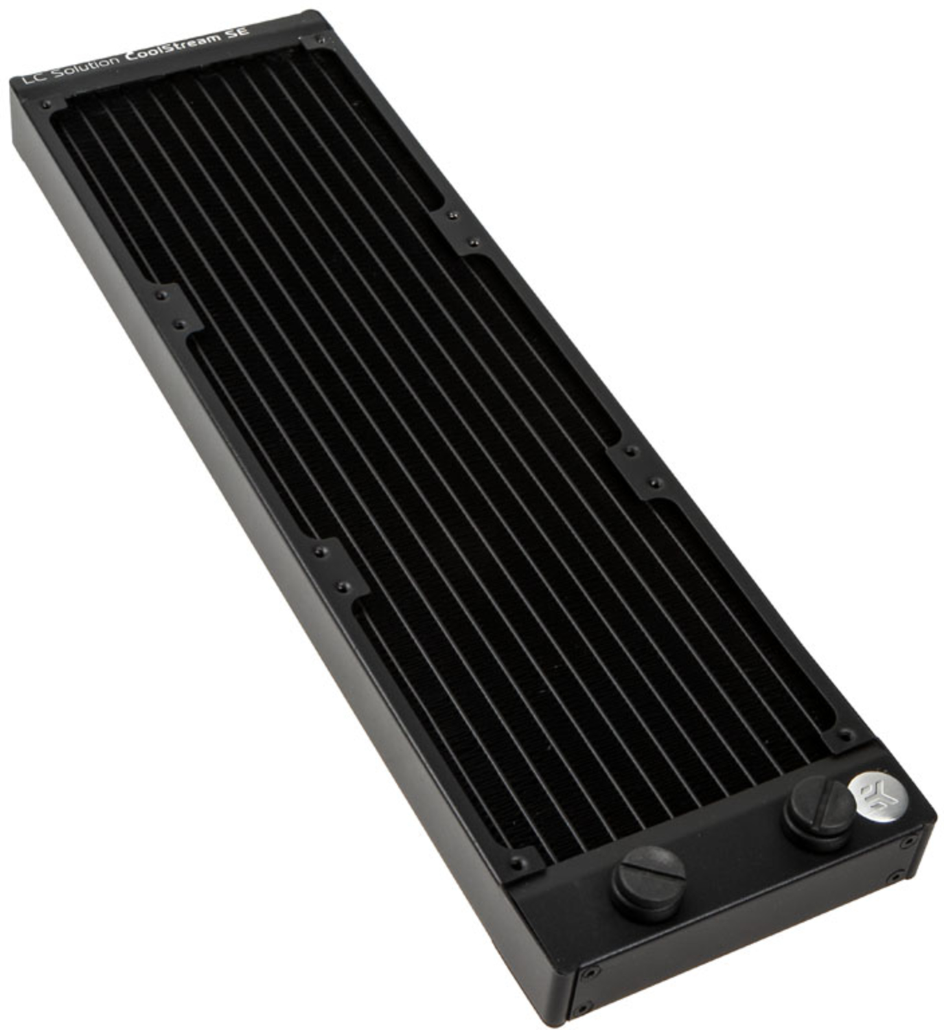 EKWB - Radiador Cobre EKWB CoolStream SE 360 2 x G1/4 26mm Preto