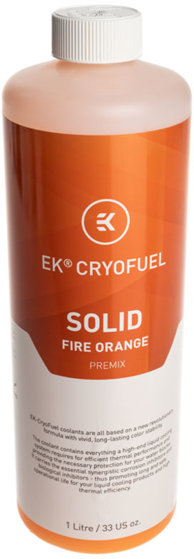 Líquido EKWB Solid Premix Fire Orange 1000ml
