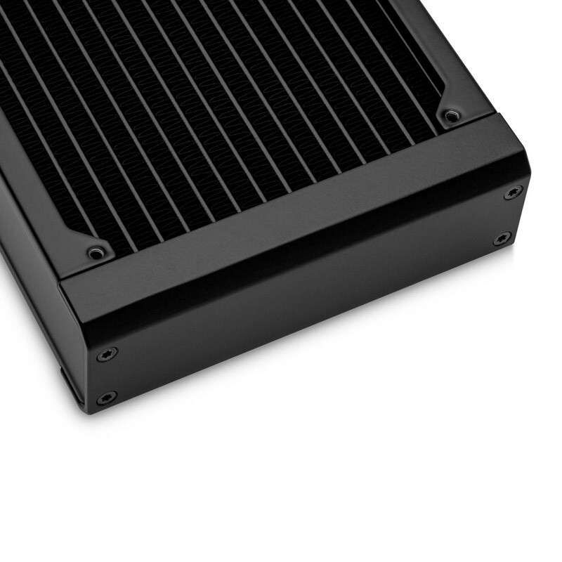 EKWB - Radiador Cobre EKWB Quantum Surface P240 2 x G1/4 44mm Black Edition