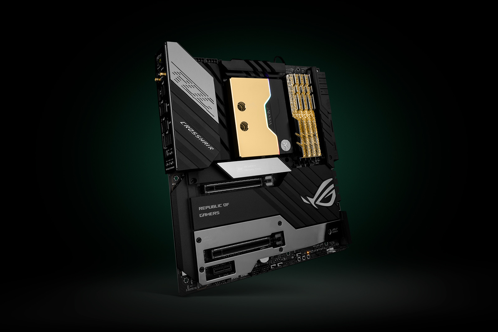EKWB - Bloco CPU EKWB Quantum Velocity2 D-RGB AMD AMD4 Níquel + Dourado