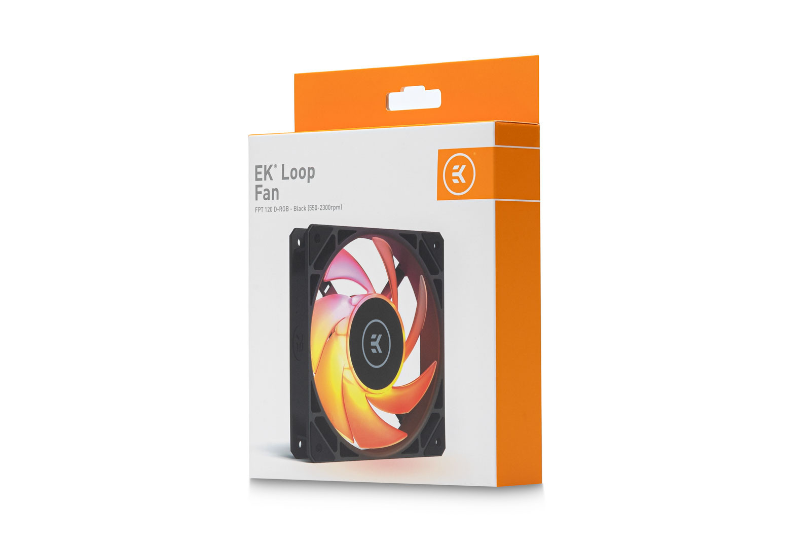 EKWB - Ventoinha EKWB Loop Fan FPT 120 D-RGB (550-2300rpm) Preto
