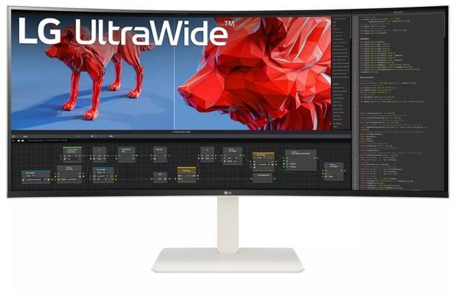 Monitor Curvo LG UltraWide 38" 38WR85QC Nano IPS WQHD 144Hz DisplayHDR 600 USB-C (PD90W) , KVM