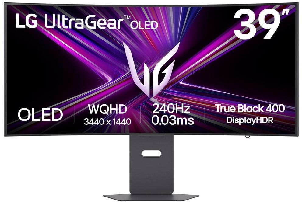 Monitor Curvo Gaming LG UltrGear 39" 34GX90SA OLED WQHD 240Hz 0.03ms G-Sync Compatible Smart webOS