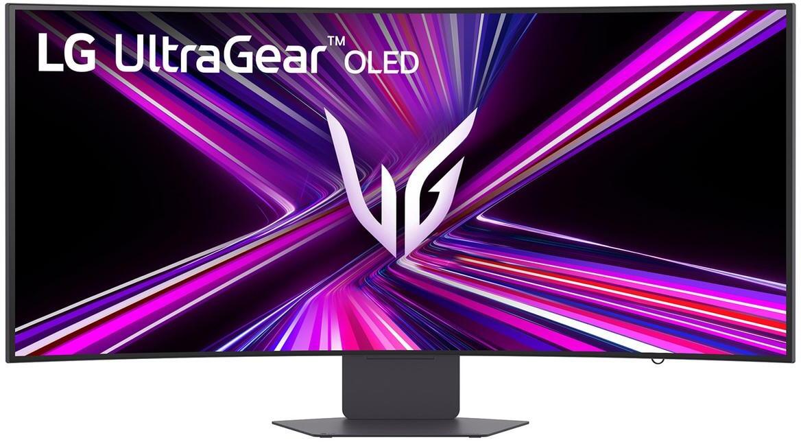 LG - Monitor Curvo Gaming LG UltrGear 39" 34GX90SA OLED WQHD 240Hz 0.03ms G-Sync Compatible Smart webOS