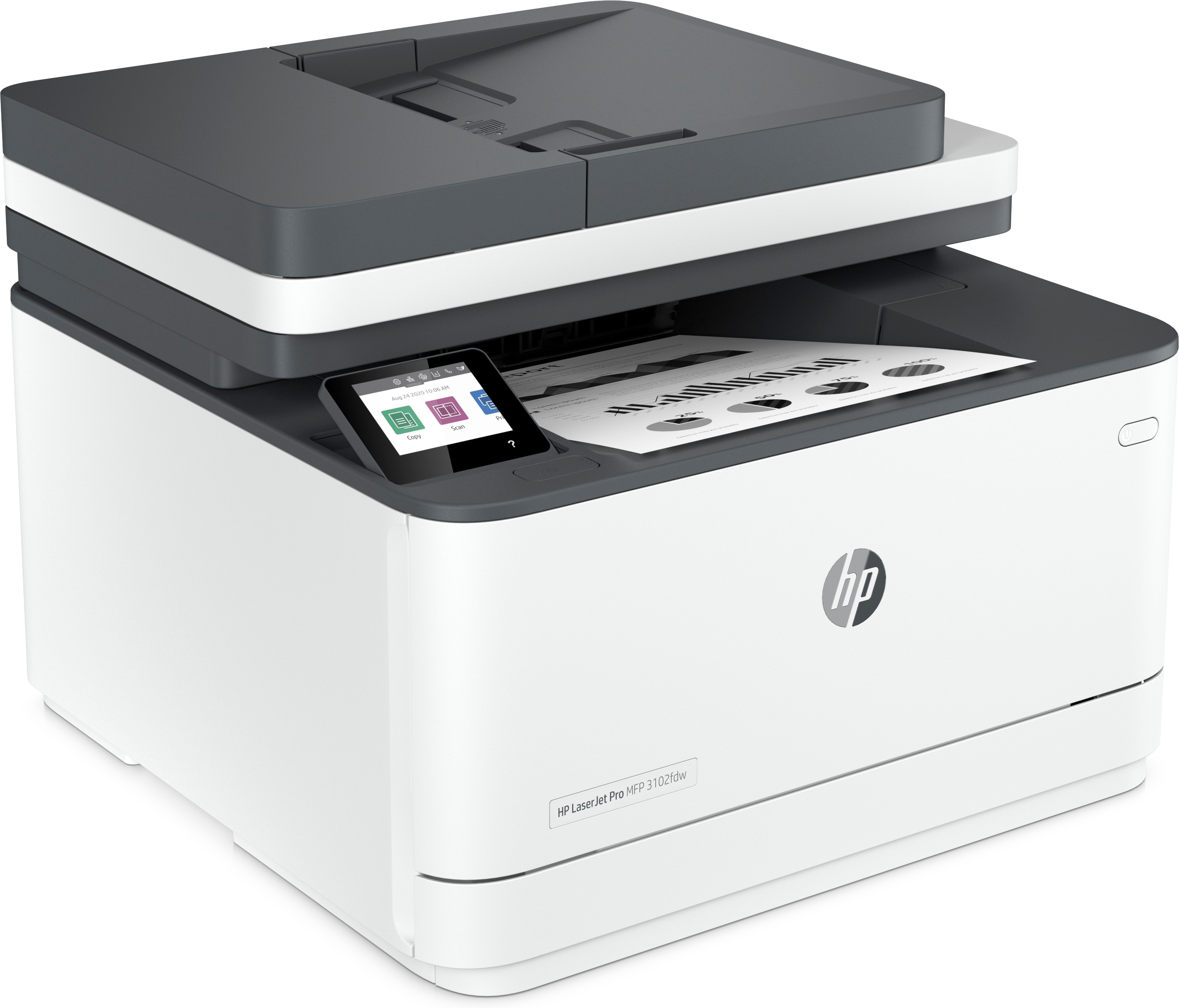 HP - Impressora Multifunções Laser HP LaserJet Pro MFP 3102fdw WiFi