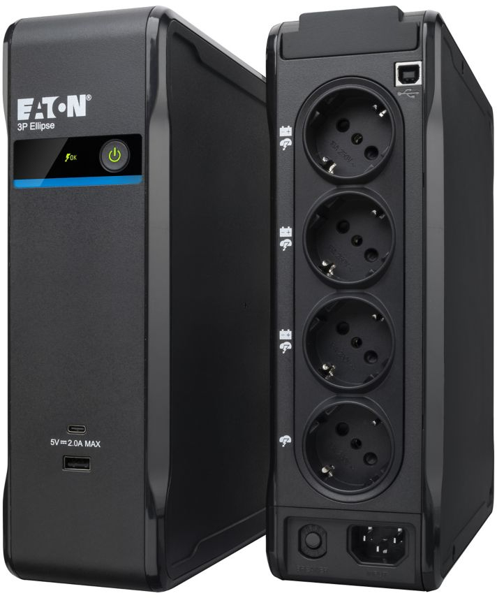 Eaton - UPS Eaton 3P Ellipse 900 USB DIN 900VA/540W