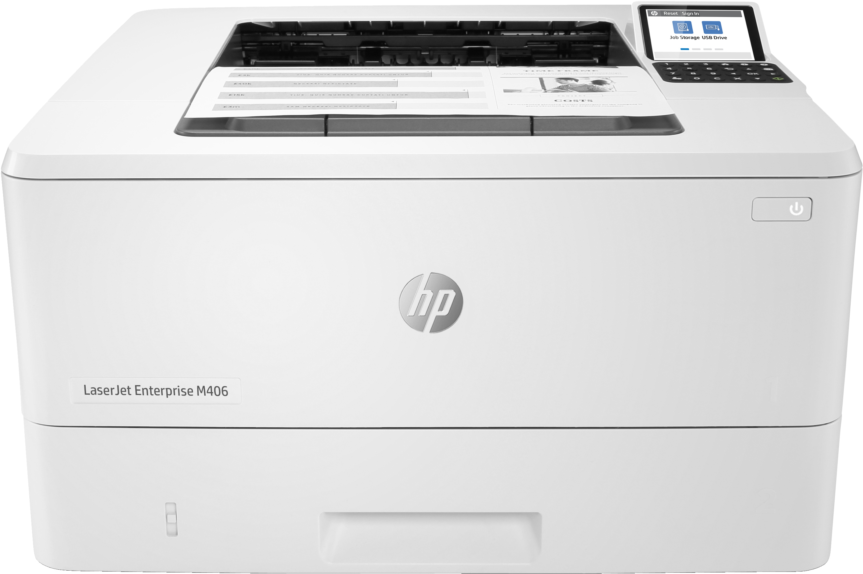 HP - Impressora Laser HP LaserJet Enterprise M406dn