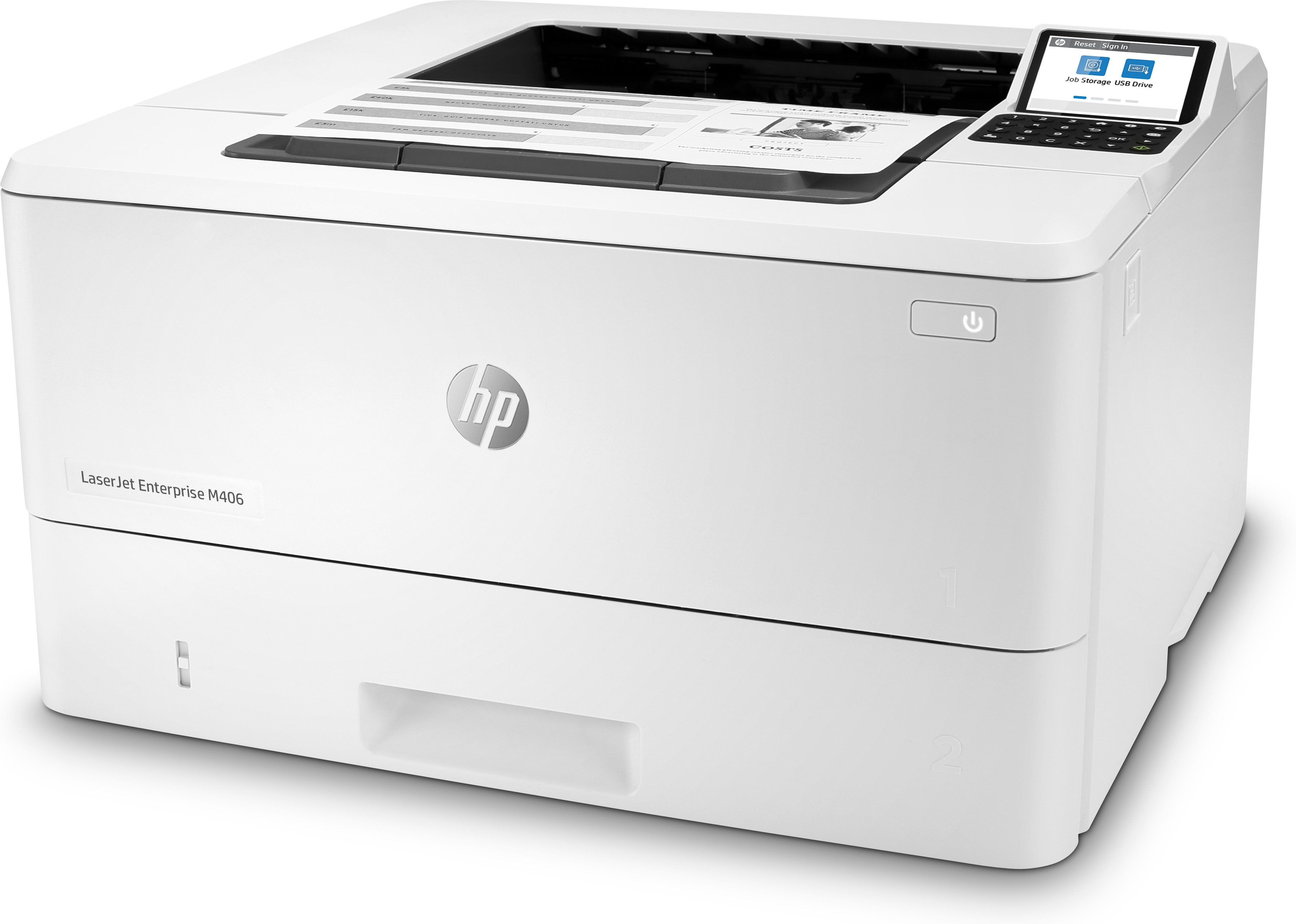 HP - Impressora Laser HP LaserJet Enterprise M406dn
