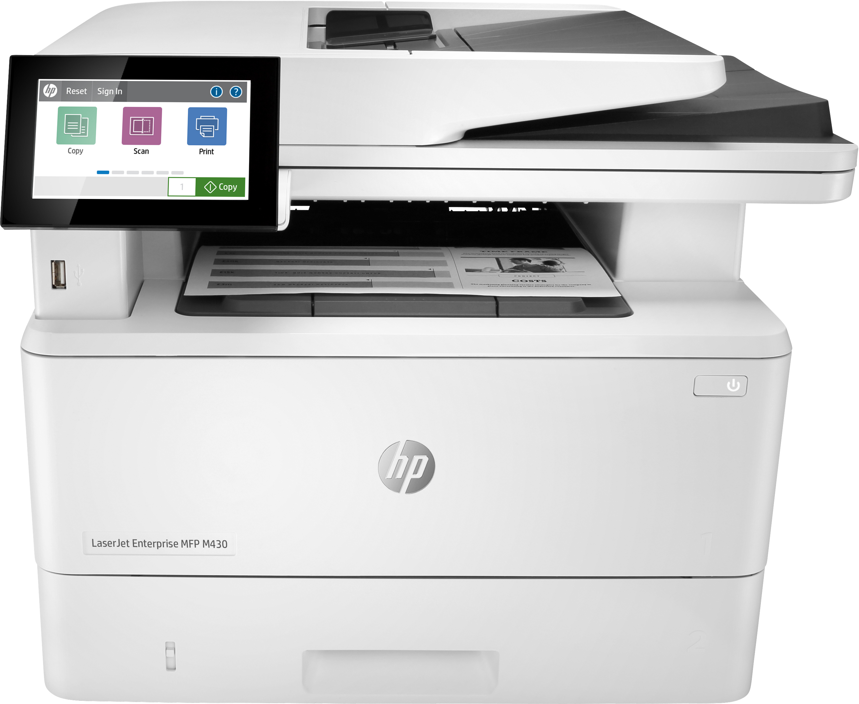 HP - Impressora Multifunções Laser HP LaserJet Enterprise MFP M430f