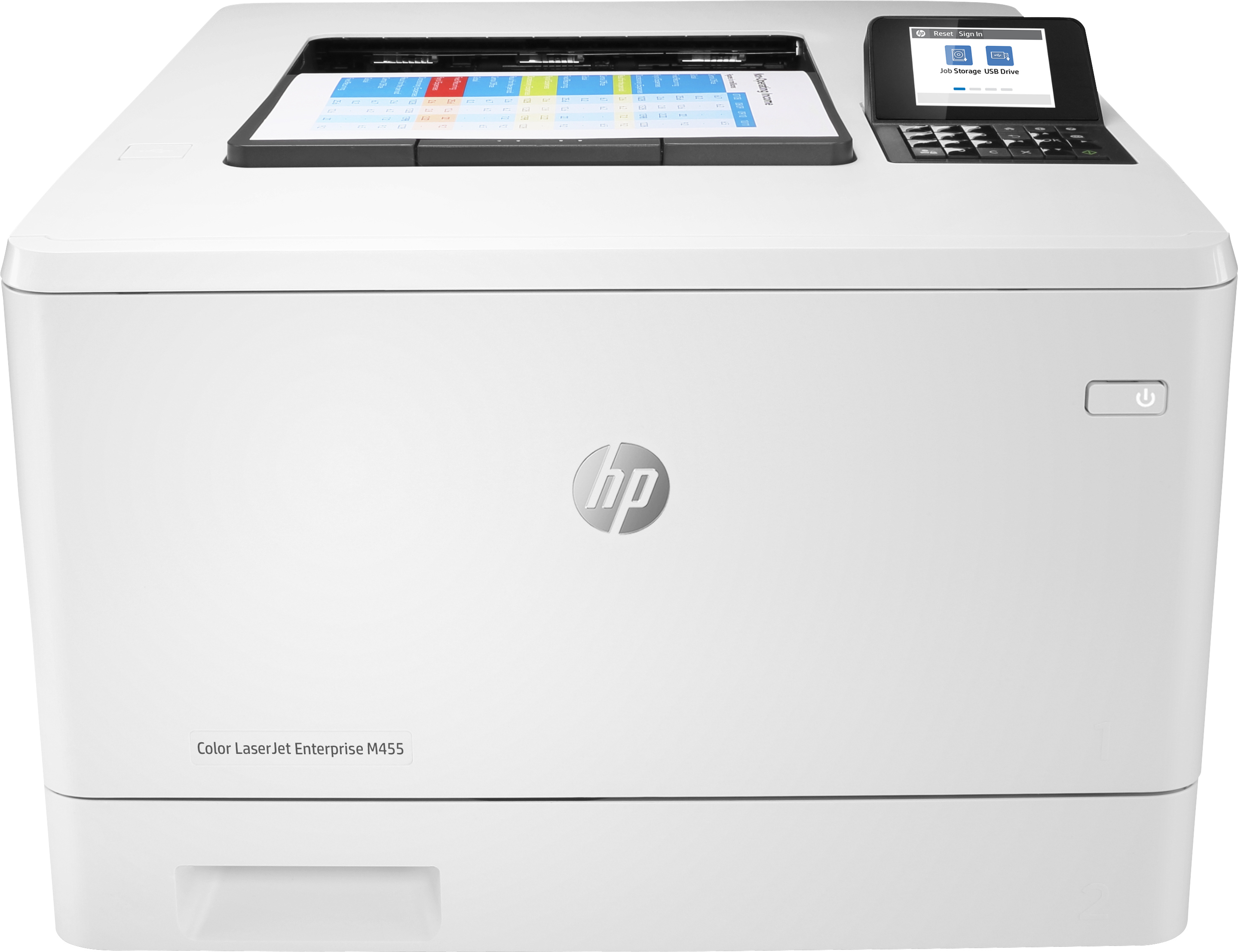 HP - Impressora Laser HP Color LaserJet Enterprise M455dn