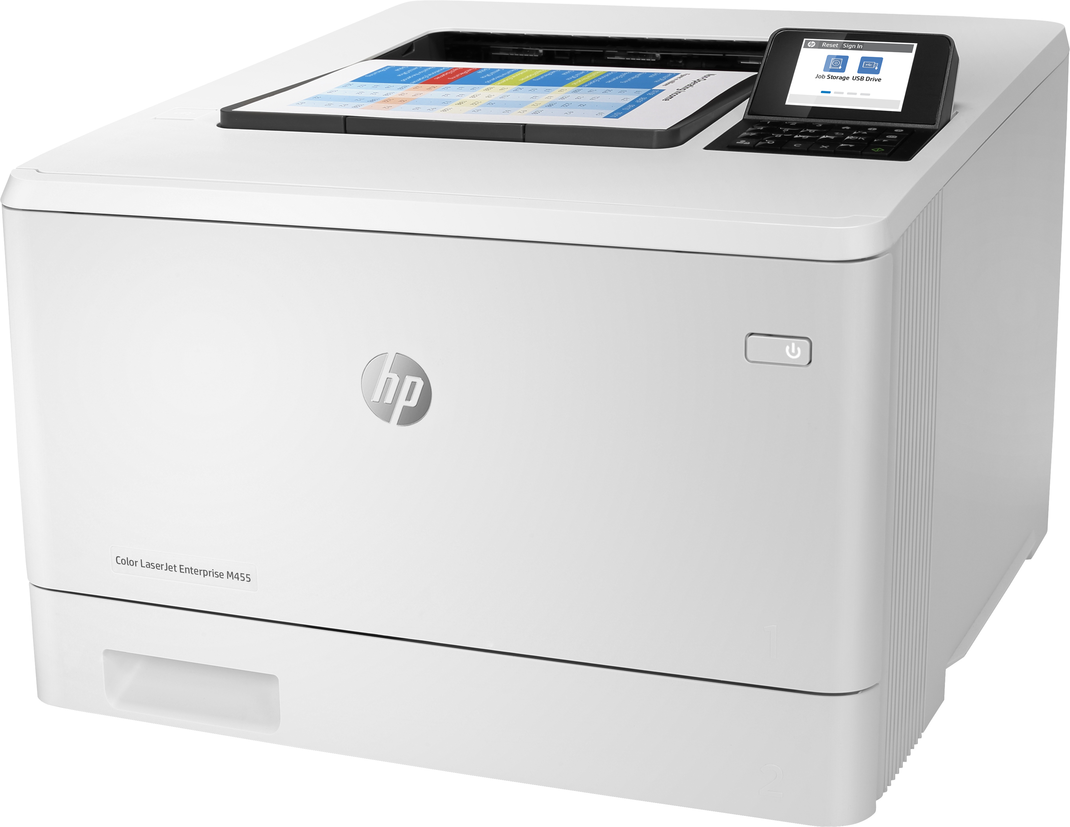 HP - Impressora Laser HP Color LaserJet Enterprise M455dn