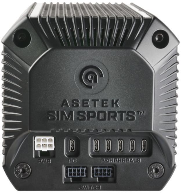 Asetek SimSports - Base Volante Direct Drive Asetek SimSports The FORTE Direct Drive Wheelbase (18 nm)