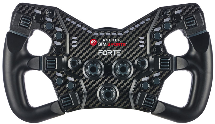 Asetek SimSports - Volante para Buttonplate Asetek SimSports LMP Handle